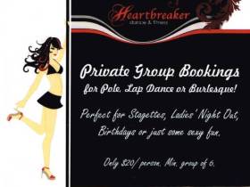 Private Group Bookings